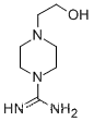 Molecular Structure of 46112-71-4 (1-Piperazinecarboximidamide,4-(2-hydroxyethyl)-(9CI))